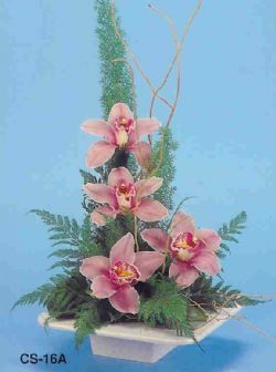  Kocaeli 14 ubat sevgililer gn iek  vazoda 4 adet orkide 